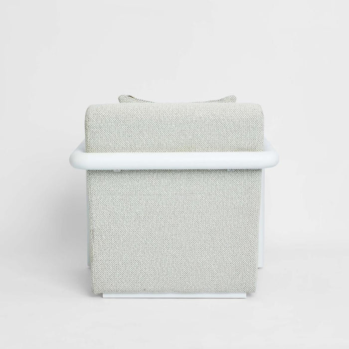 Argo Armchair Ecru with white frame Outdoor