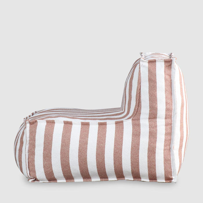 Lola Sofa Chair Section Terracotta Stripe