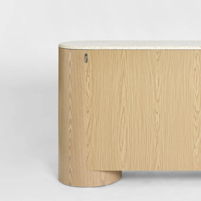 Arlo Buffet Light Oak & Terrazzo