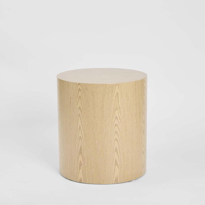 Arc Bedside Light Oak 1 Drawer