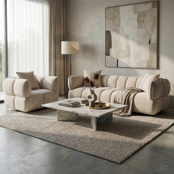 Piper Swivel Armchair Cream