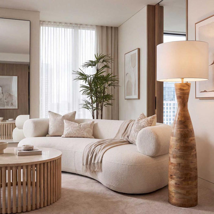 Theo 4 Seater Sofa White