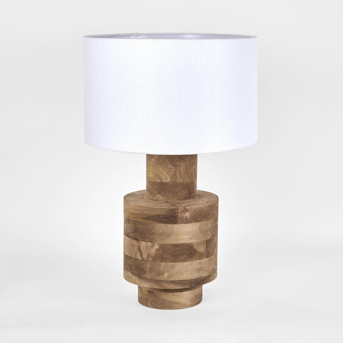 Circa Timber Table Lamp Small Base- Base Only