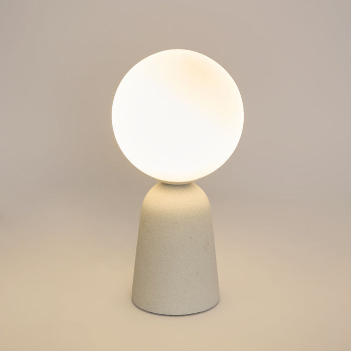 Poppy Table Lamp Chalk