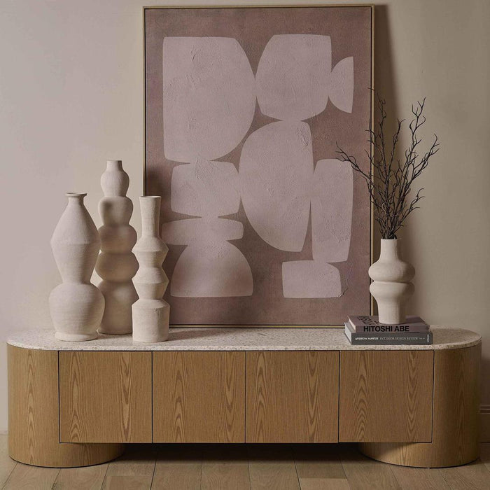Goya Vase Chalk