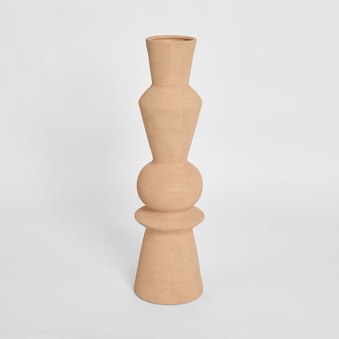 Goya Tall Vase Terracotta