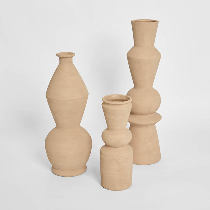 Goya Tall Vase Terracotta