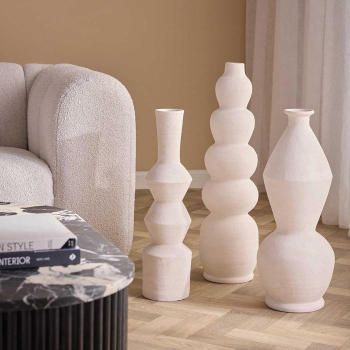 Goya Tall Vase Chalk