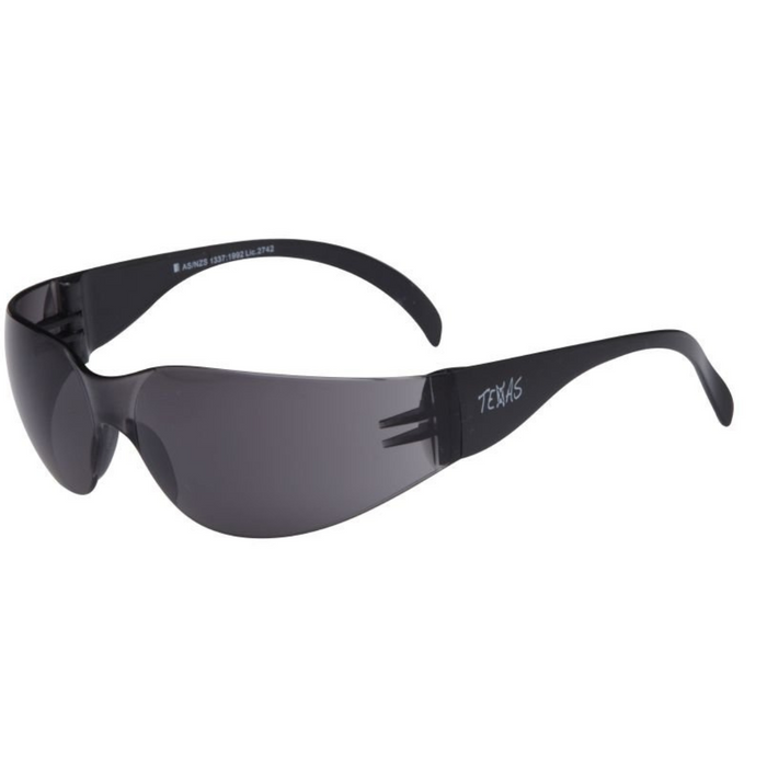 maxisafe (ebr331) texas smoke safety glasses