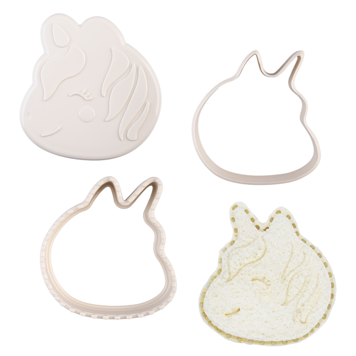 3-IN-1 SANDWICH CUTTERS SET 2 (UNICORN - CAT)