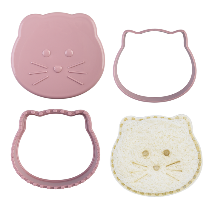 3-IN-1 SANDWICH CUTTERS SET 2 (UNICORN - CAT)