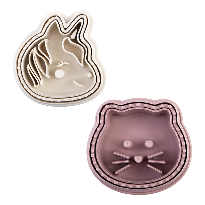 3-IN-1 SANDWICH CUTTERS SET 2 (UNICORN - CAT)