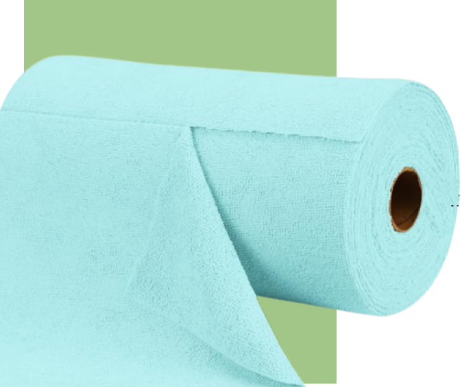 Socrates Microfiber Cleaning Cloth Roll – 50 Tear-Away, Ultra-Absorbent, Reusable, Washable, Quick-Dry Towels.