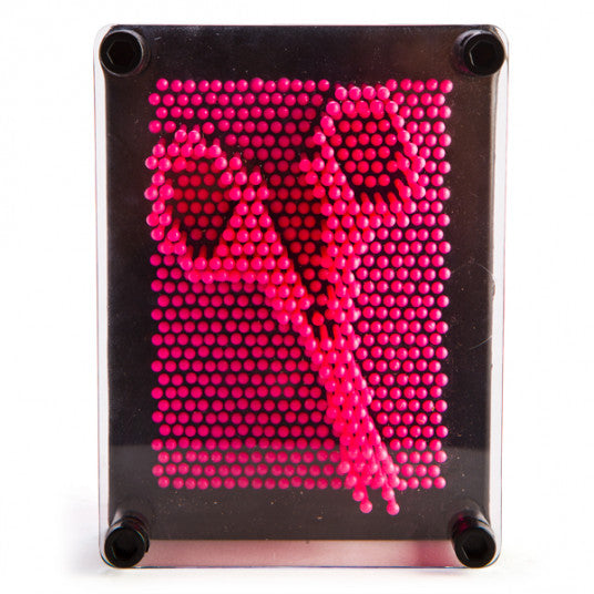 Pink Neon Pin Art