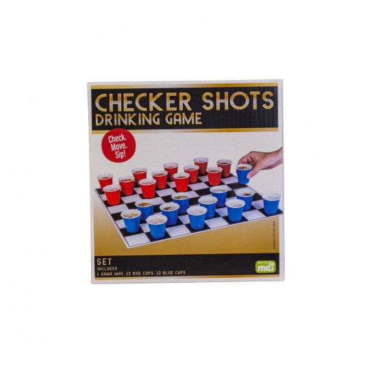 Checker Shots Drinking Game