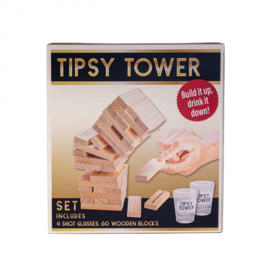 Tipsy Tower Drinking Game