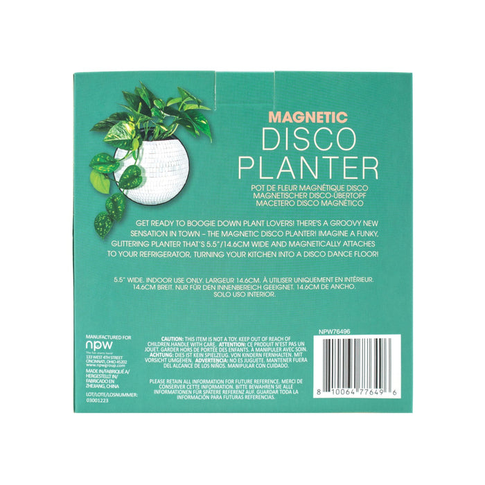 NSIMG-SHA256:28534a92376ddcdf7337f64881e5fb4f1bb5a3a0cf8d9a2d5dc5c1522bd3cc7f · Isalbi NPW Magnetic Disco Planter Silver