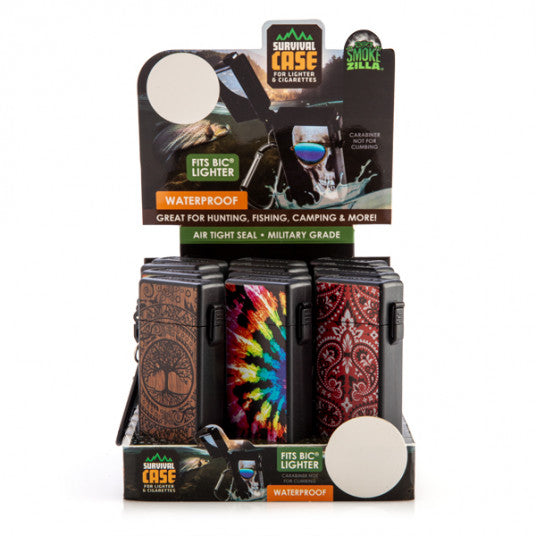 Smokezilla Survival Case for Lighter & Cigarettes