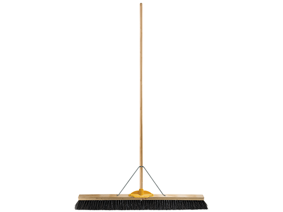 Oates B-12118FB 900mm Natural &amp; Synthetic Broom + Bracket – Heavy-Duty &amp; Extra-Wide Cleaning!