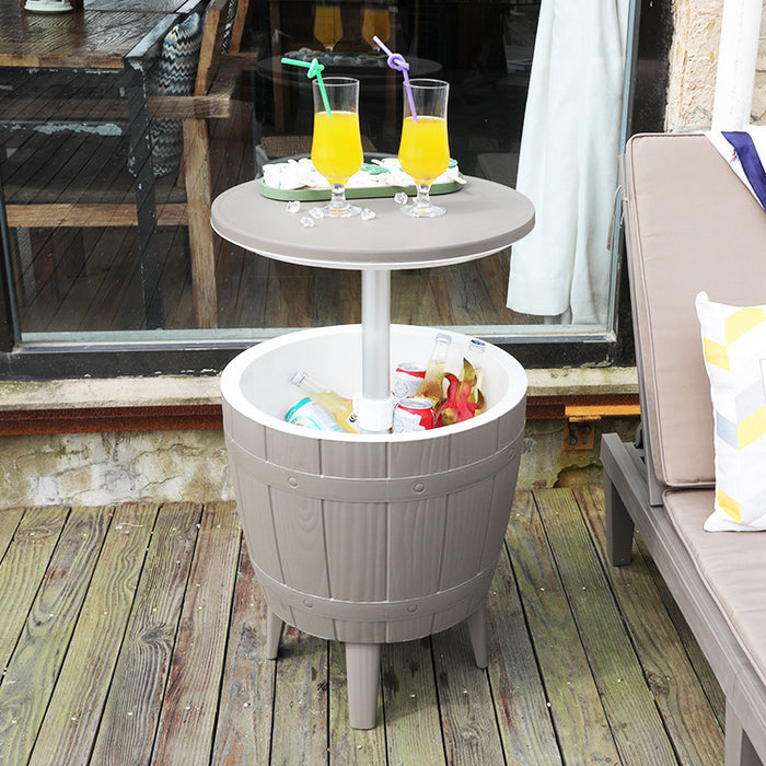 Nova Bar Adjustable Outdoor Cooler Table – Perfect for Any Outdoor Event