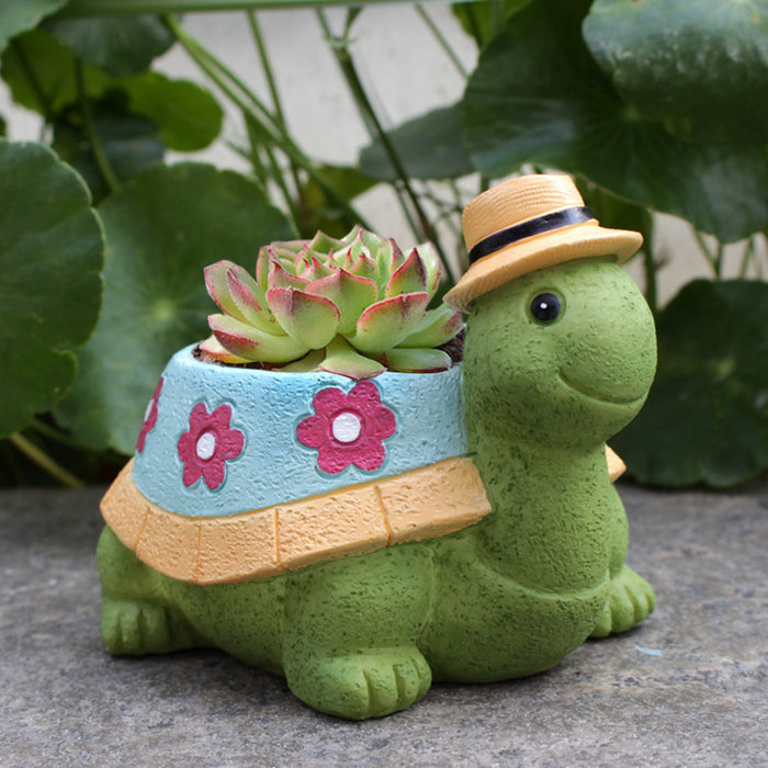 turtle planter for succulents Charming Turtle Planter – Perfect for Succulents and Small Plants SBSM — SOCRATES SUPPLIES