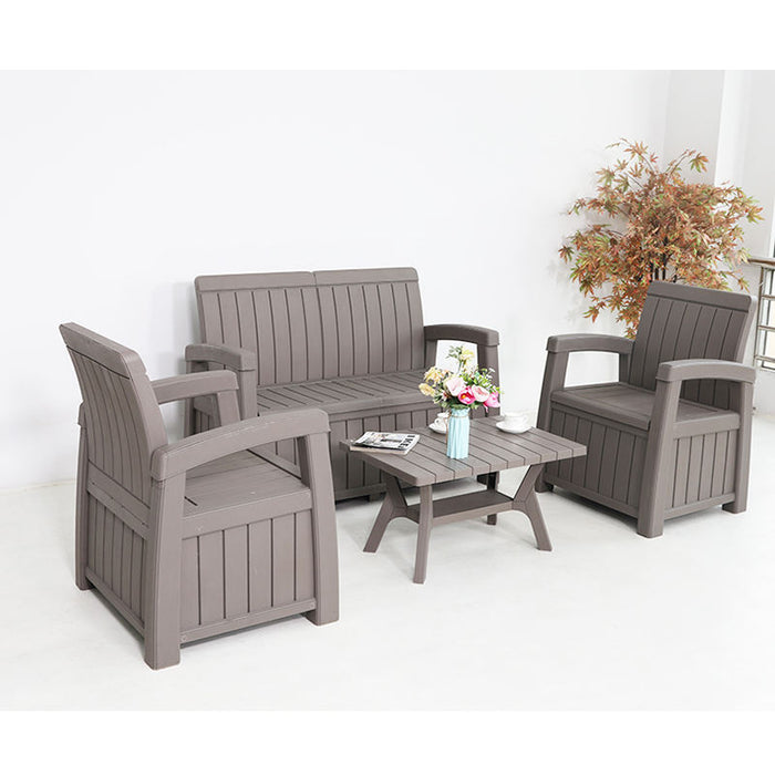 PRE-SALE Harper Outdoor Storage Sofa Set (SKS005A) SUKK