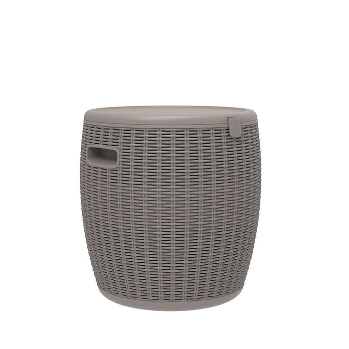 Rattan Style Outdoor Cooler with Lid – The Perfect Addition to Your Patio