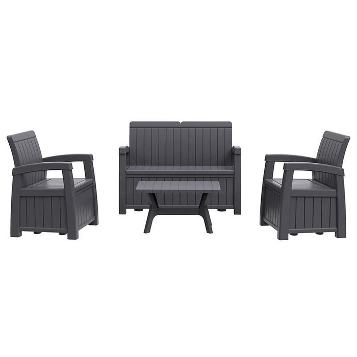 PRE-SALE Harper Outdoor Storage Sofa Set (SKS005A) SUKK