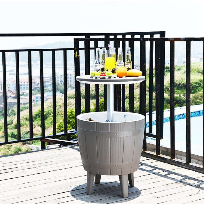 Nova Bar Adjustable Outdoor Cooler Table – Perfect for Any Outdoor Event