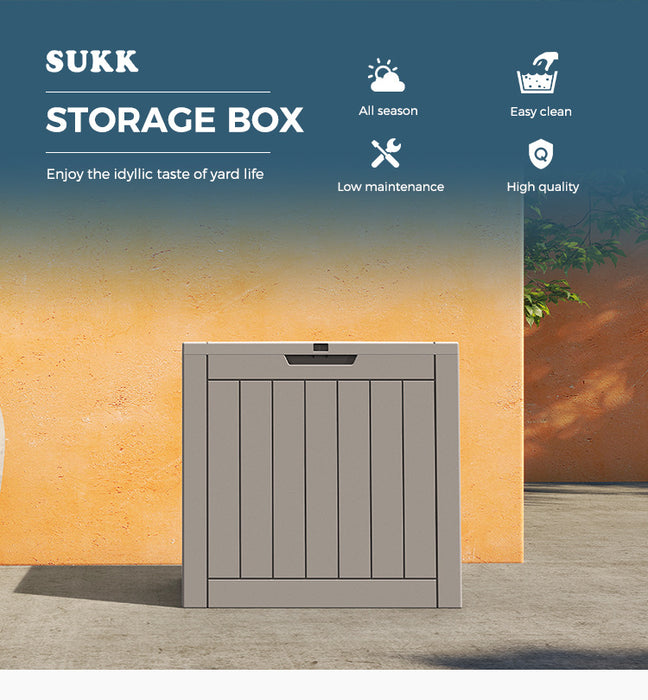 Outdoor Storage Box – 118L Weather-Resistant Storage Solution