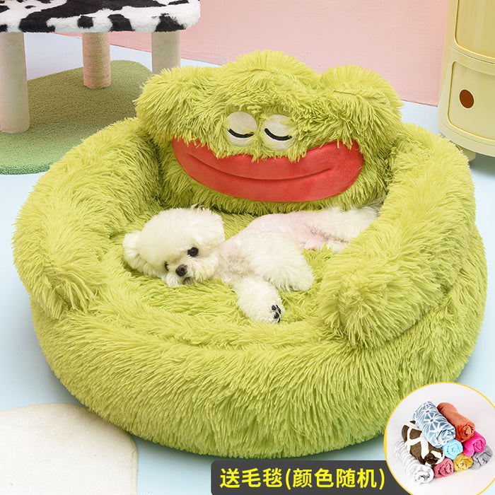 PRE-SALE Cozy Monster Pet Bed Dog Bed – Plush Comfort for Your Furry Friend SBSM