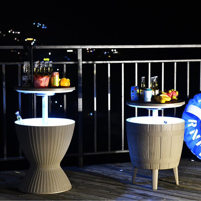 Nova Bar Adjustable Outdoor Cooler Table – Perfect for Any Outdoor Event