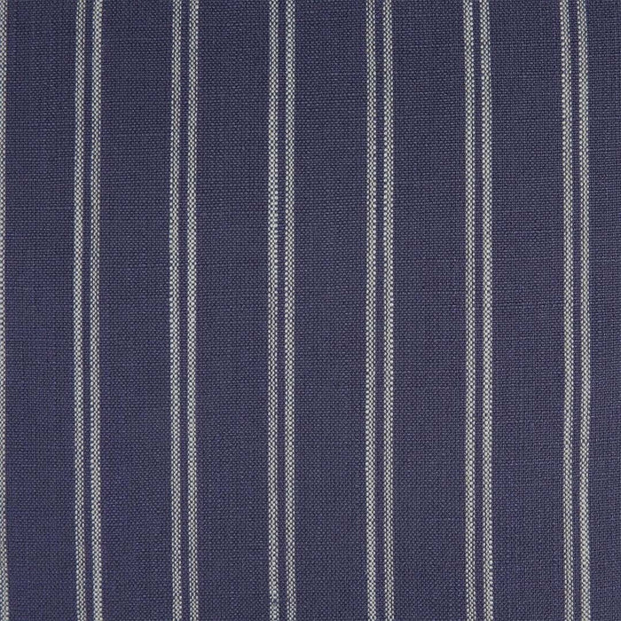55cm Throw Cushion Navy/White Stripe
