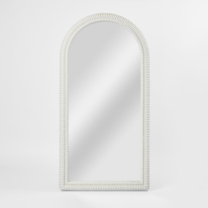 Fossil Arch Mirror White