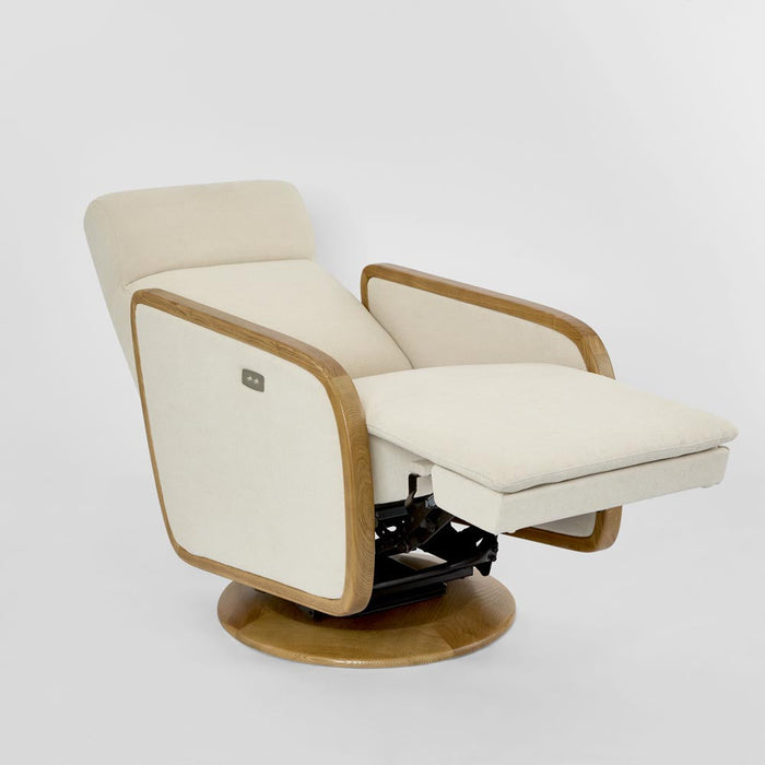 Seaford Electric Recliner Chair Beige