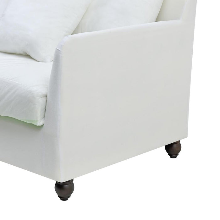 Noosa Hamptons 3 Seat Sofa - Base & Cushion Inserts Only