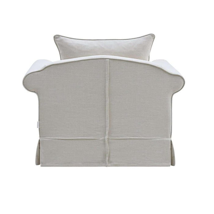 Slip Cover Only - Avalon Hamptons Armchair Ivory