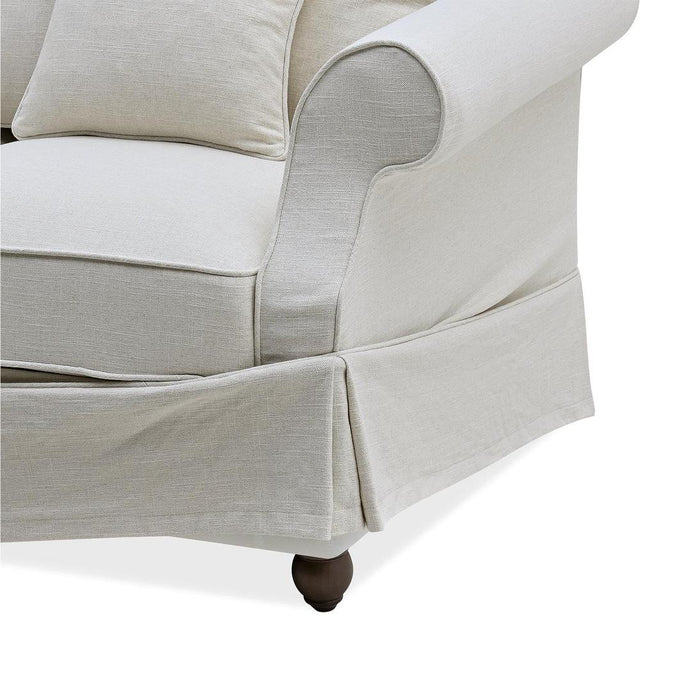 Slip Cover Only - Avalon Hamptons 2 Seat Sofa Ivory