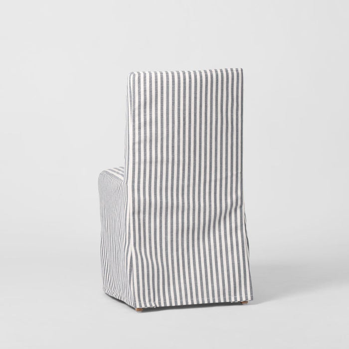 Slip Cover Only - Clifton Dining Chair Blue Stripe