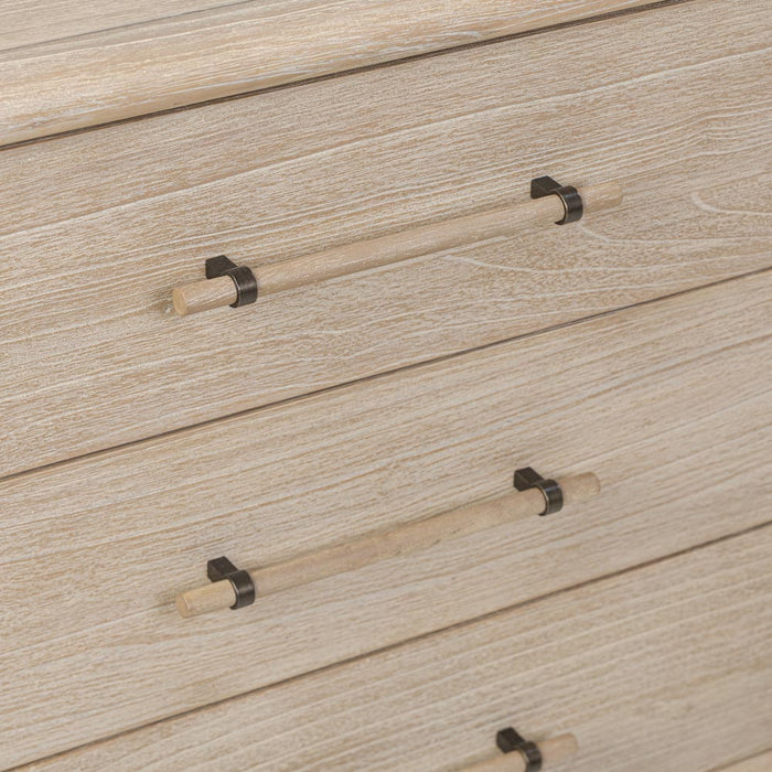 Bayview Dresser 6 drawer Natural Whitewash