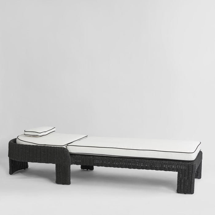 Cassius Sunlounge Outdoor Black