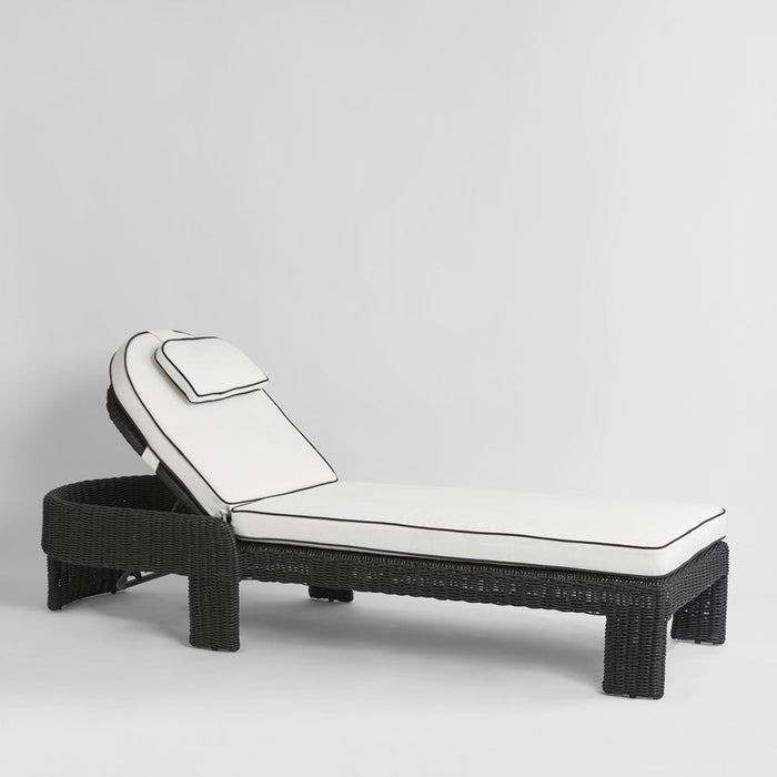 Cassius Sunlounge Outdoor Black