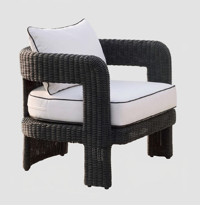 Cassius Occasional Armchair Outdoor Black