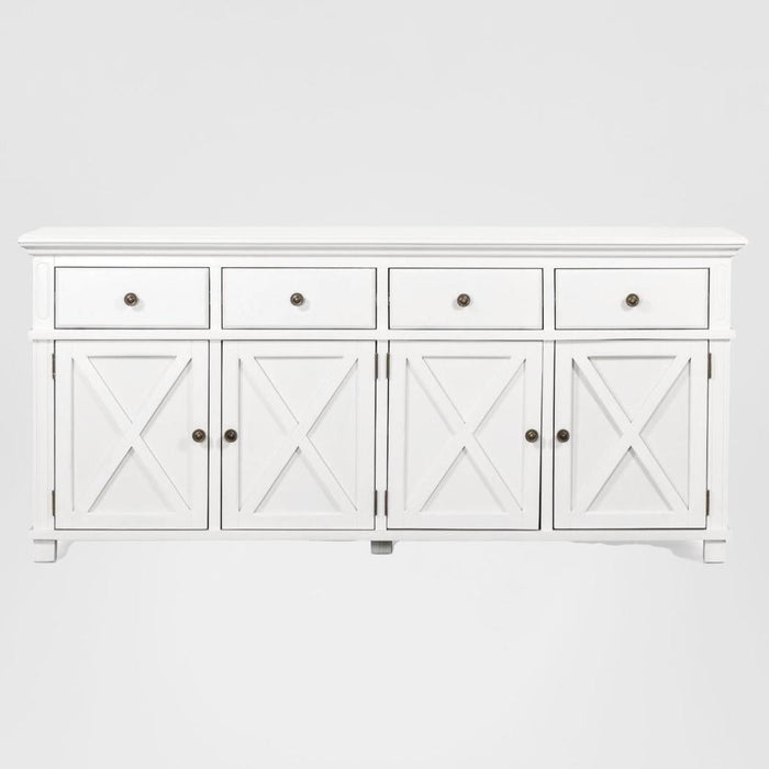 Sorrento 4 Door Hamptons 188cm Buffet White