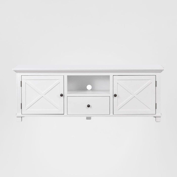 Sorrento Hamptons 170cm Media Unit White