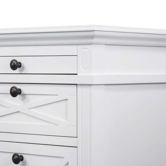 Sorrento Hamptons Desk White