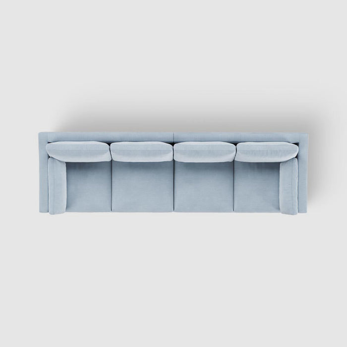 Clovelly 4 Seat Modular Sofa Beach