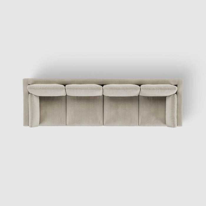 Clovelly 4 Seat Modular Sofa Natural