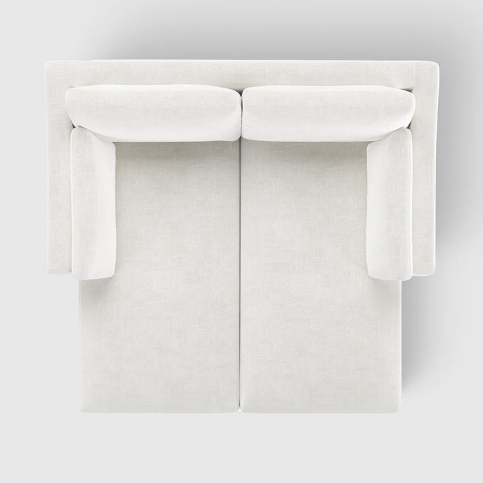 Clovelly Double Chaise Daybed Ivory