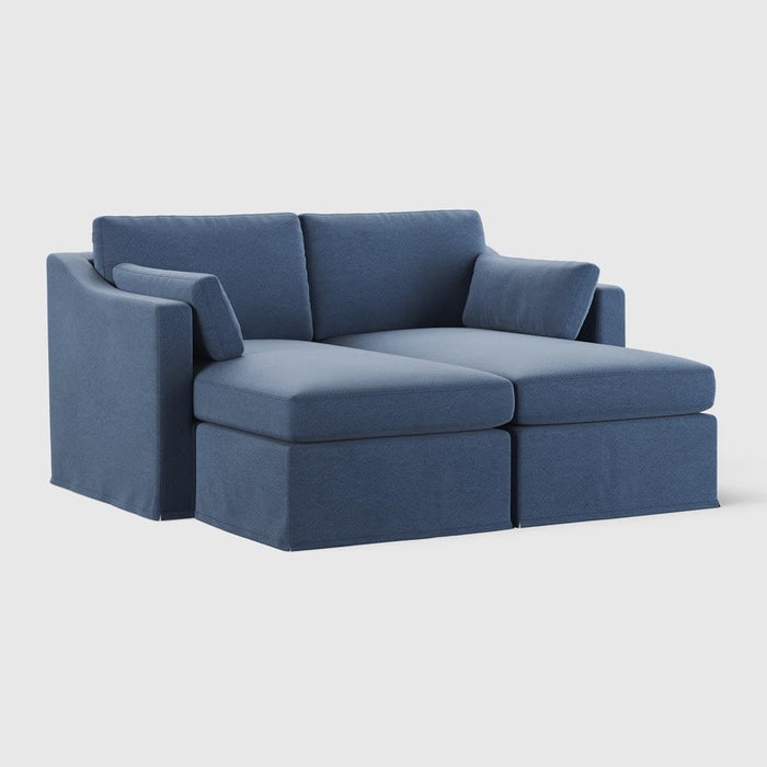 Clovelly Double Chaise Daybed Navy